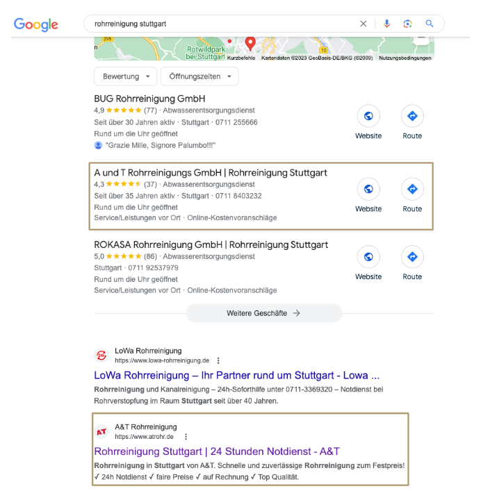 Rohrreinigung Stuttgart